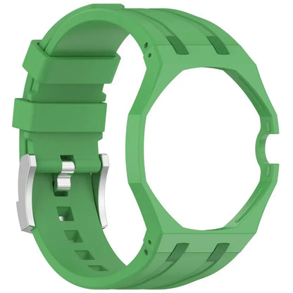 2-in-1 Swatch x AP Royal Pop Watch Case & Silicone Strap - Pocket Watch to Wristwatch Conversion Accessory