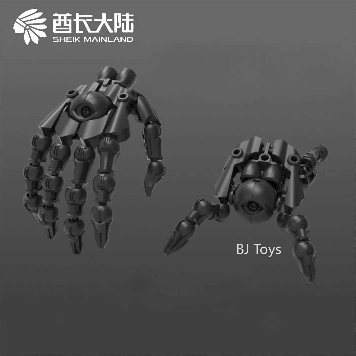 Sheik Mainland 3MIN Project A Wizard 2-in-1 Buildable Mech Figure – 6mm Ball Joint Articulated Collectible Model Toy Gift