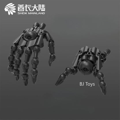 Sheik Mainland 3MIN Project A Wizard 2-in-1 Buildable Mech Figure – 6mm Ball Joint Articulated Collectible Model Toy Gift