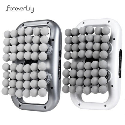 48-Head Body Massage Gun — High-Frequency Vibration Fascia Massager for Neck, Back, Waist, Thigh & Shoulder Muscle Relief