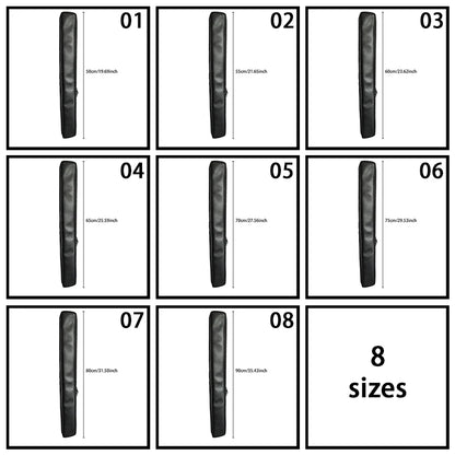 Waterproof Leather Instrument Bag - Thickened Vertical Storage Case for Flute, Piccolo, Saxophone & Wind Instruments