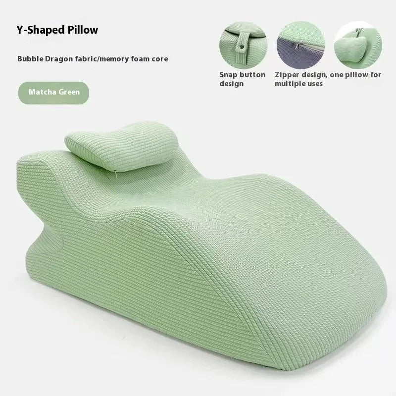 Multifunctional Bedside Reading & Lying Pillow — Prone Cushion for Sleeping, Phone Use, and Relaxation