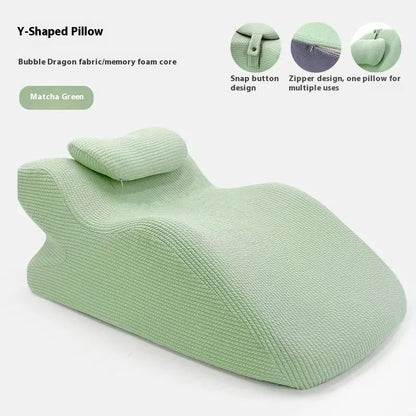 Multifunctional Bedside Reading & Lying Pillow — Prone Cushion for Sleeping, Phone Use, and Relaxation