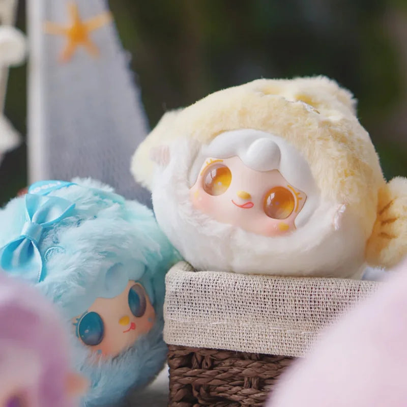 Yooki V6 Ocean Baby Blind Box Vinyl Pendant Plush Doll Keychain — Mystery Bag Decoration Collectible Toy Birthday Gift