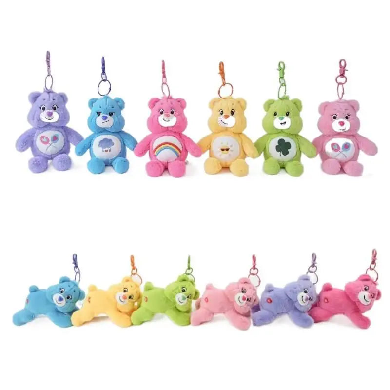 Genuine Care Bears Scented Plush Keychain – Stuffed Toy Bag Charm, Backpack Doll, Birthday & Christmas Gift for Kids