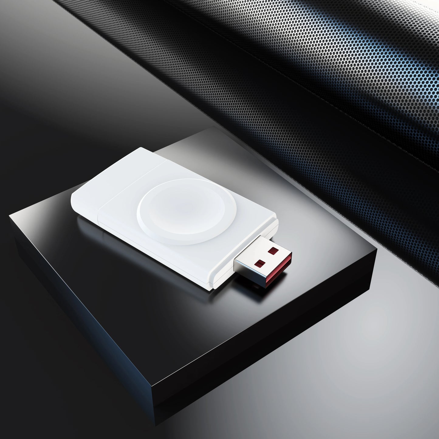 2-in-1 Dual Interface Wireless Charger — Fast Charging Station for Apple Watch 8/7/6/5/SE & Samsung Galaxy Watch 5/4/3/2