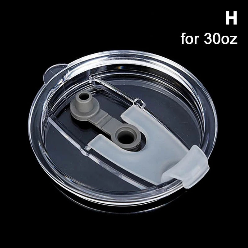 20/30oz Plastic Sealing Lids – Spill-Proof Splash Cover for Ozark, Trail, Arctic, Yeti Cups & Accessories
