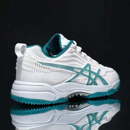 Unisex Indoor Court Sports Shoes - Non-Slip Breathable Sneakers for Badminton, Table Tennis, Volleyball & Handball