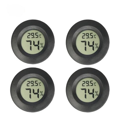 Mini Digital Hygrometer Thermometer - LCD Indoor Humidity & Temperature Monitor in °F/°C