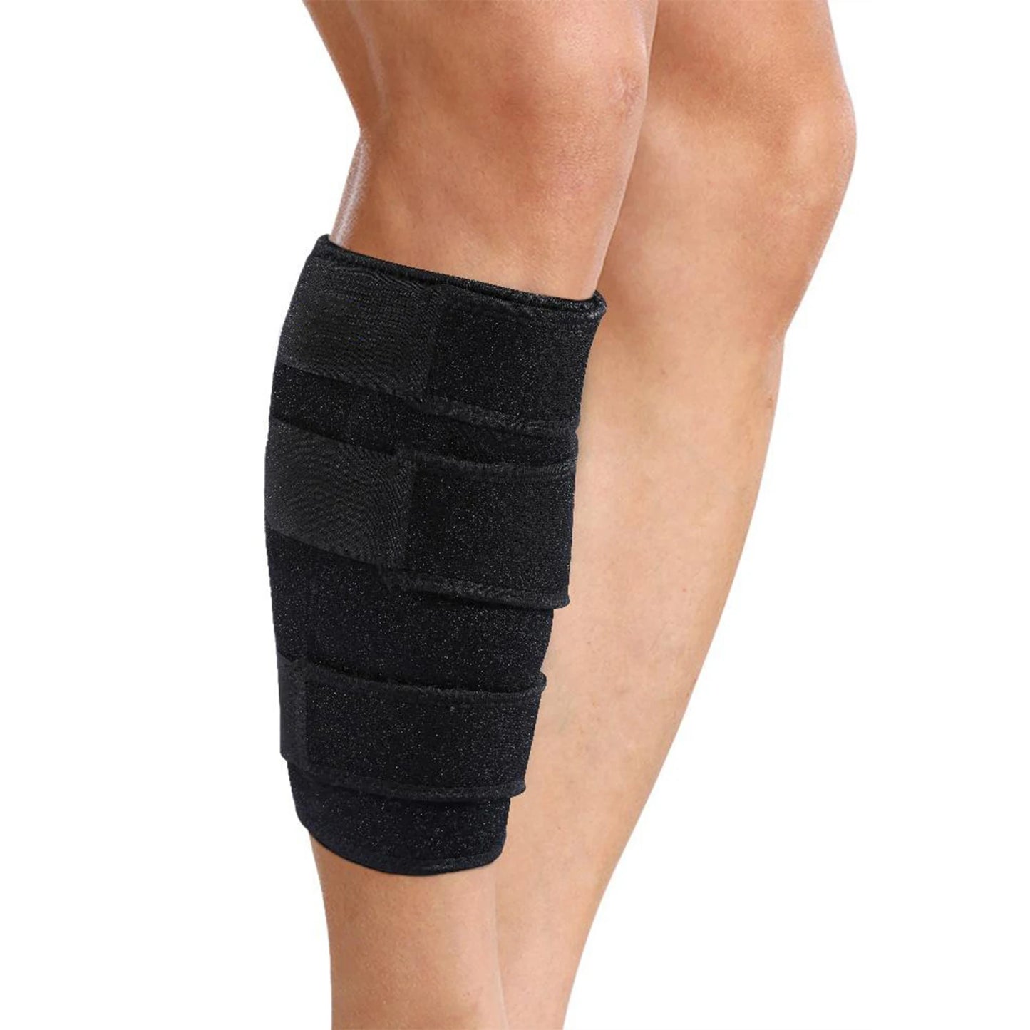 Adjustable Calf Compression Support Brace – Shin Splint Sleeve for Lower Leg Wrap & Muscle Recovery Support