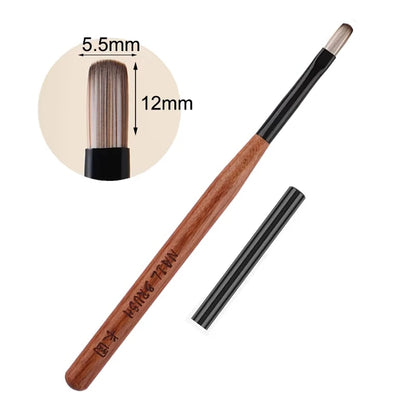 Nail Glue Phototherapy Pen & UV Gel Brush - Professional Acrylic Nail Art Brushes for Painting & Drawing, Manicure Tools