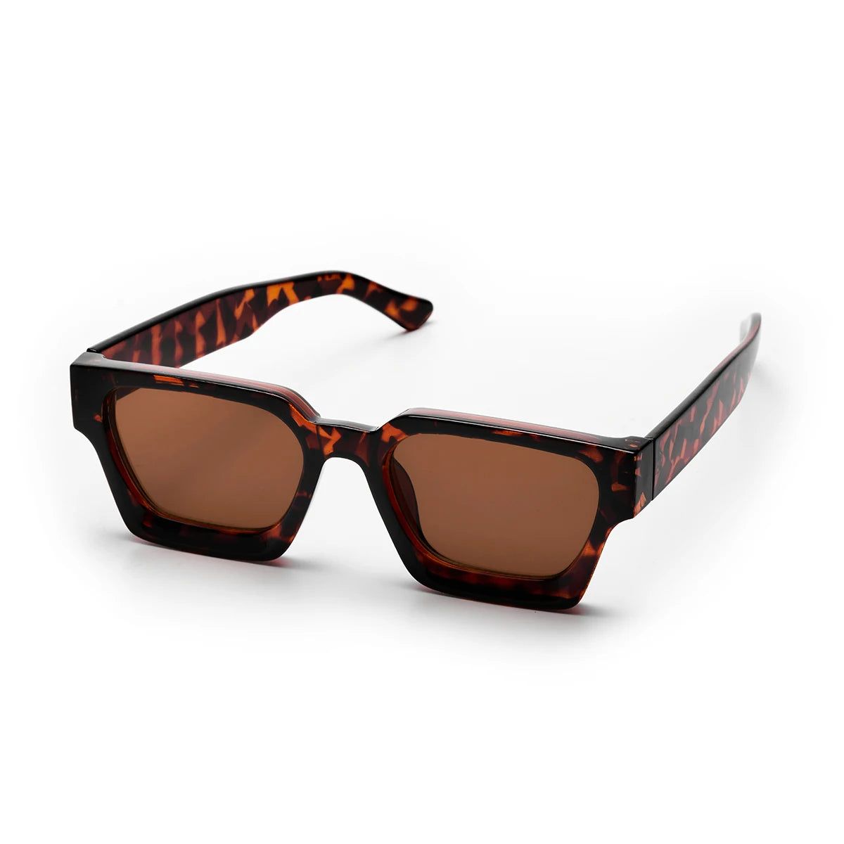 Ruiao 2024 Luxury Premium Designer Sunglasses – Black Square Shades for Men & Women