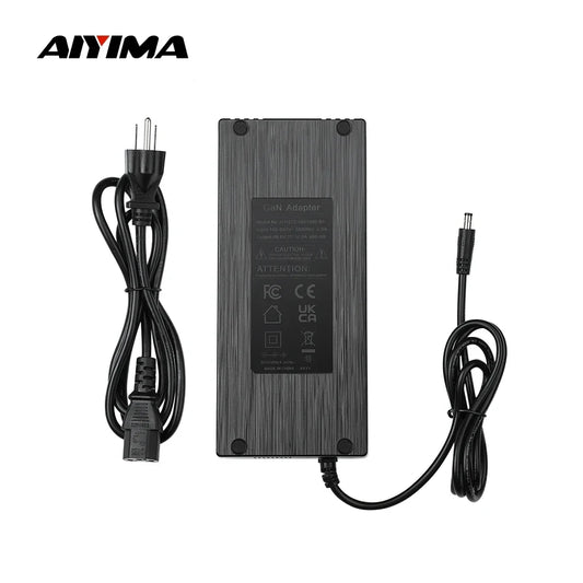AIYIMA 48V 10A GAN Power Adapter – High-Power Supply for TPA3255 & TAS5630 Audio Amplifiers A07 A08