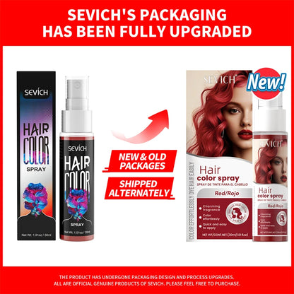 Temporary Hair Color Spray – 30ml DIY Hair Dye for Halloween, Parties & Instant Styling