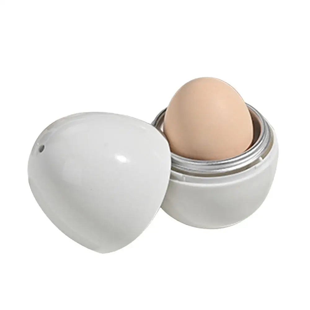 Microwave Egg Cooker - Boiled Egg Steamer with Lid for Quick Hard & Soft Boiled Eggs Kitchen Cooking Gadget