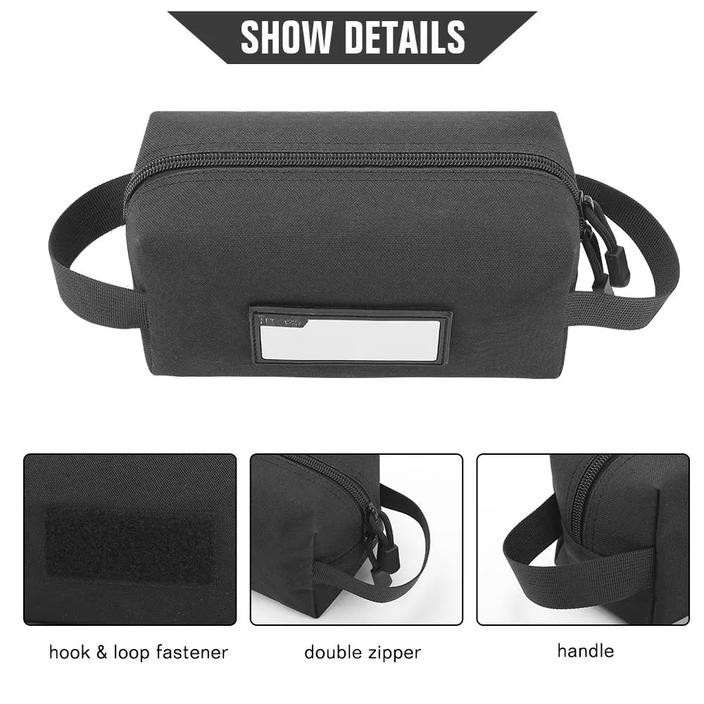 Tactical Rifle Cartridge Wallet - 1000D Ammo Pouch Bullet Carrier Bag for EDC Tools, Medical Supplies - Hunting Utility Handbag