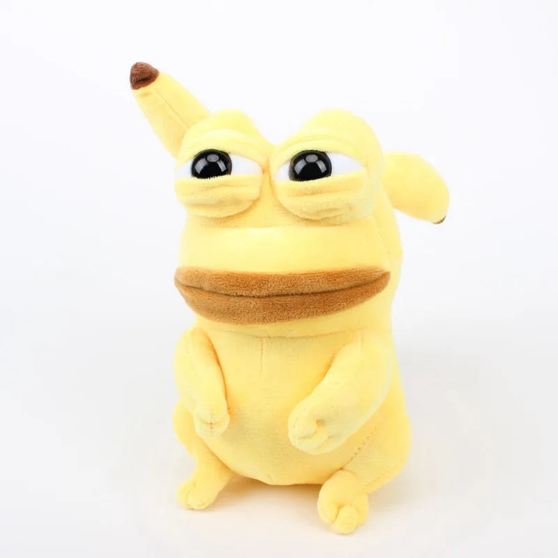 23cm Pikachu & Sad Frog Plush Toy – Kawaii Pokémon Cosplay Pillow Gift