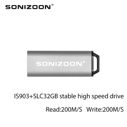 SONIZOON SLC USB 3.0 Flash Drive - High-Speed 8GB–64GB Stable Memory Pen Drive