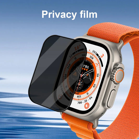 2pcs Privacy Tempered Glass Screen Protector for Apple Watch Ultra 49mm – HD Anti-Spy Film for Ultra 1/2