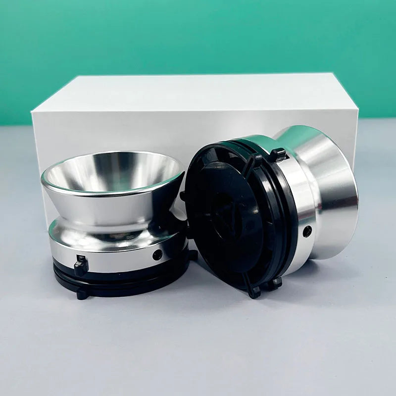 1 Pair 1/4 10.5 Inch Aluminium NAB Hub Adapter: Opener for Studer ReVox Universal Loading Device - Compatible with Reel-to-Reel Recorders