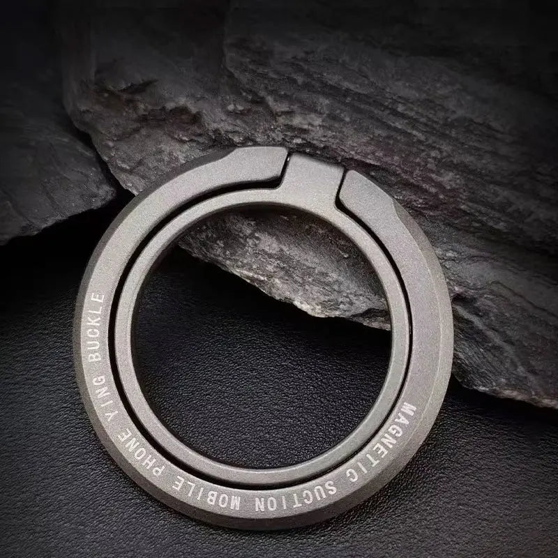 MagSafe Magnetic Phone Ring Holder - Adjustable Finger Grip and Stand for iPhone Magnetic Cases