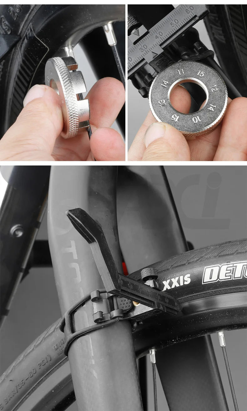 Mini Bicycle Wheel Truing Stand – Bike Rims Adjustment & Repair Tools for MTB Cycling Accessories