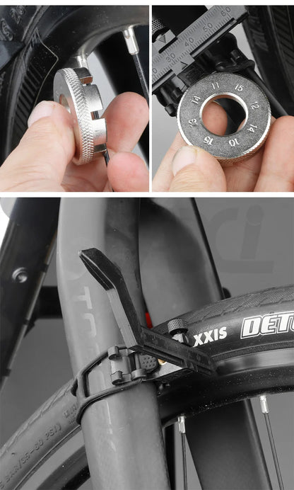 Mini Bicycle Wheel Truing Stand – Bike Rims Adjustment & Repair Tools for MTB Cycling Accessories