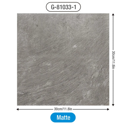 Marble Floor Tile Stickers - Waterproof Self-Adhesive PVC Home Decor