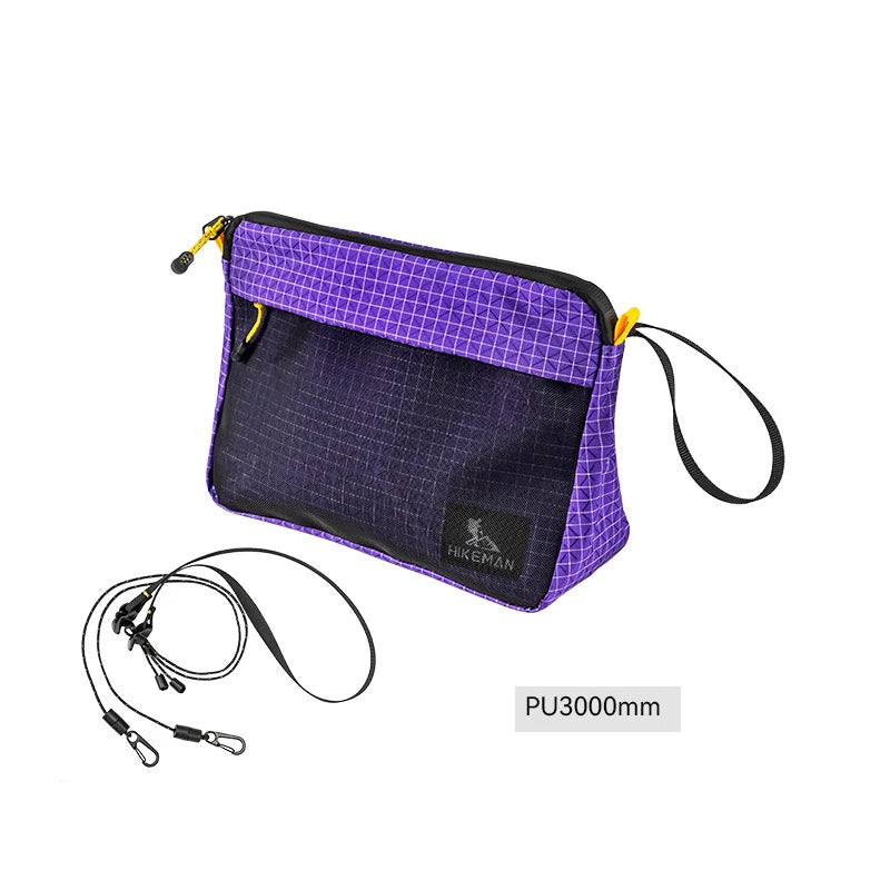 Premium Waterproof Toiletry Bag – UHMWPE Fabric Portable Travel Organizer with Large Capacity, Multi-Functional, 70g