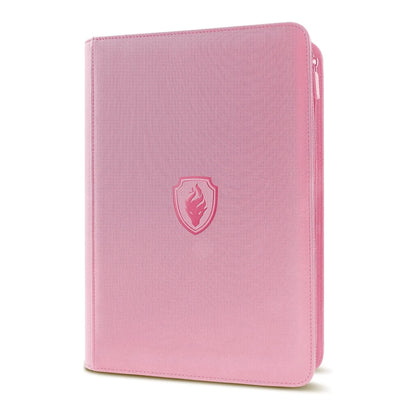 9-Pocket Trading Card Binder - 360-Card Zipper Album with Premium PU Cover
