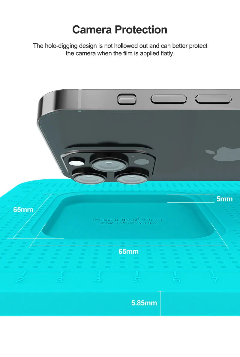 Relife RL-004DM Professional Anti-Slip Silicone Pad – Multi-Device Camera Protection Film for Repair Work