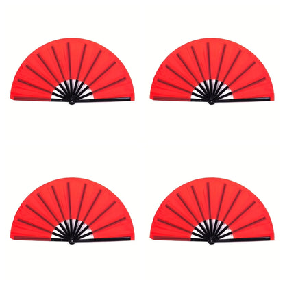 1 Kung Fu Fan – Square Chinese Symphony Fan for Fitness, Dance, Tai Chi & Martial Arts Practice
