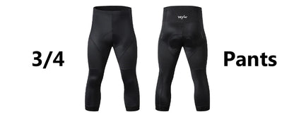 Ykywbike Men's Cycling Bib Shorts – Padded Quick-Dry Bike Tights for 6-Hour Rides, Outdoor Cycling Clothing
