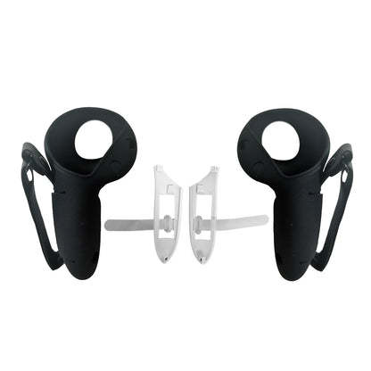 Silicone Protective Controller Case Cover for Meta Quest 3/3S – Battery Replacement Opening & Knuckle Strap, VR Accessory