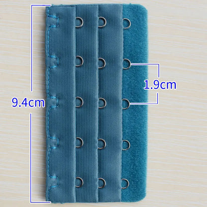 2PCS/4PCS Strap Extender Set – 3-Hook, 5-Row Adjustable Candy Color Bra Extenders for Women