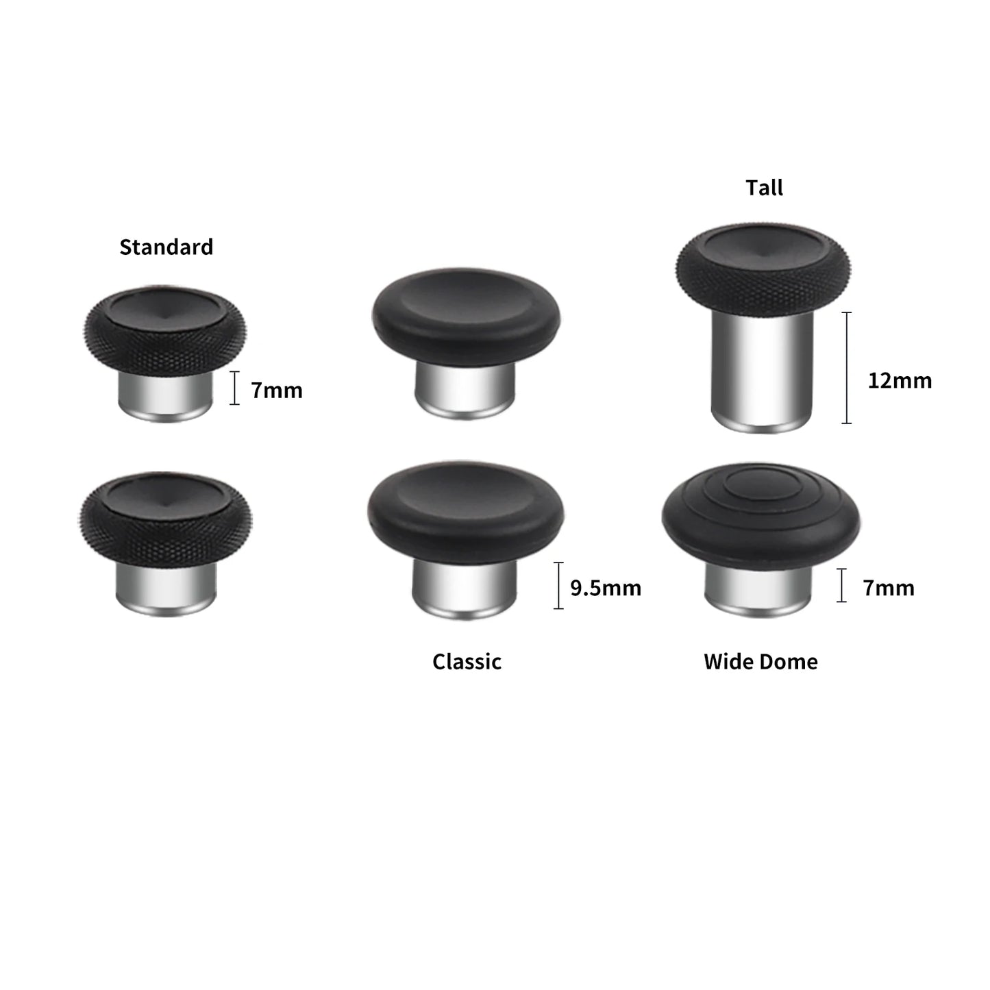 Xbox One Elite Series 2 Controller Accessories Kit – Metal D-Pad, Trigger Paddles & Thumb Stick Grips