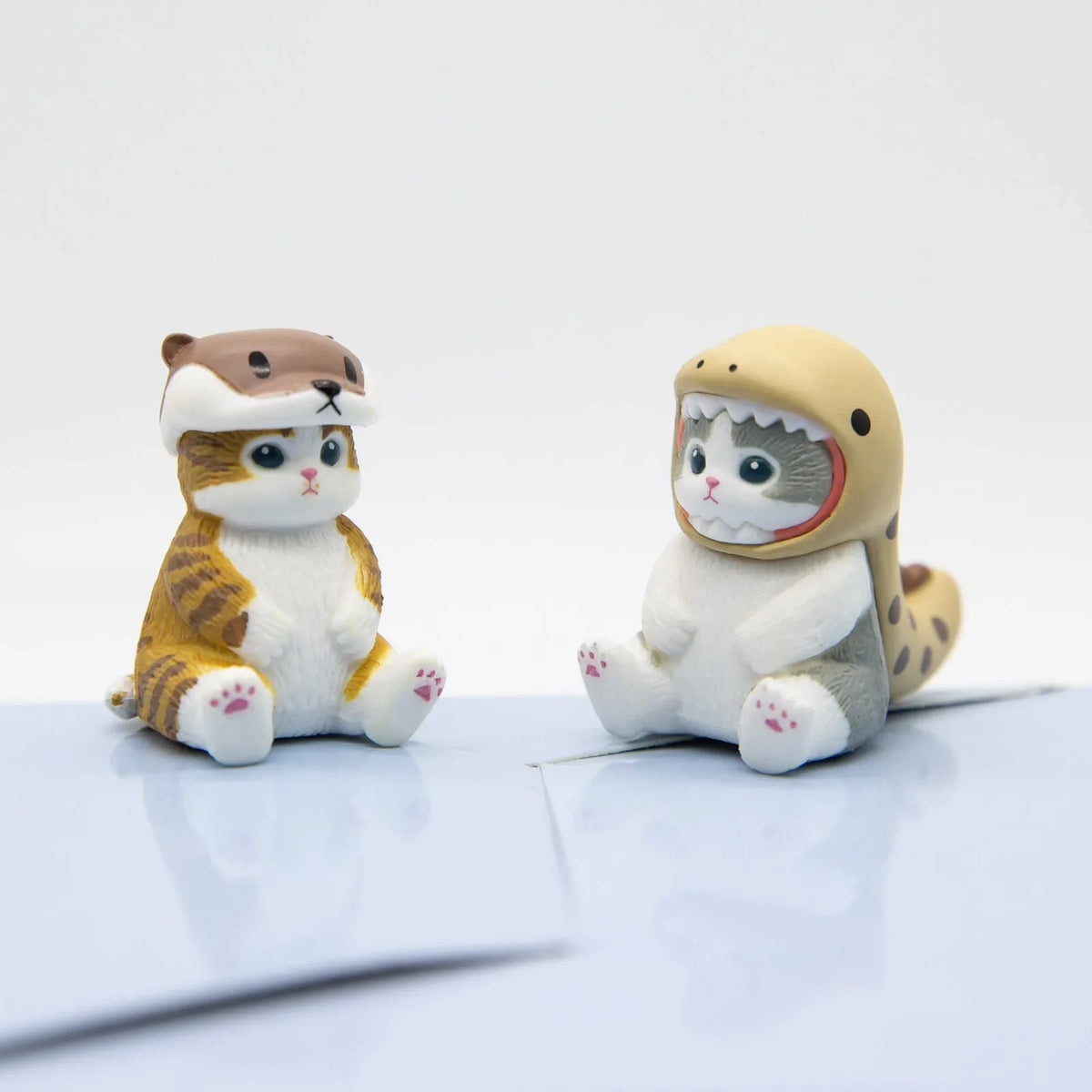 Mofusand Marine Animal Cat Figures - Cute Blind Box Collectibles and Desk Ornaments Gift Set