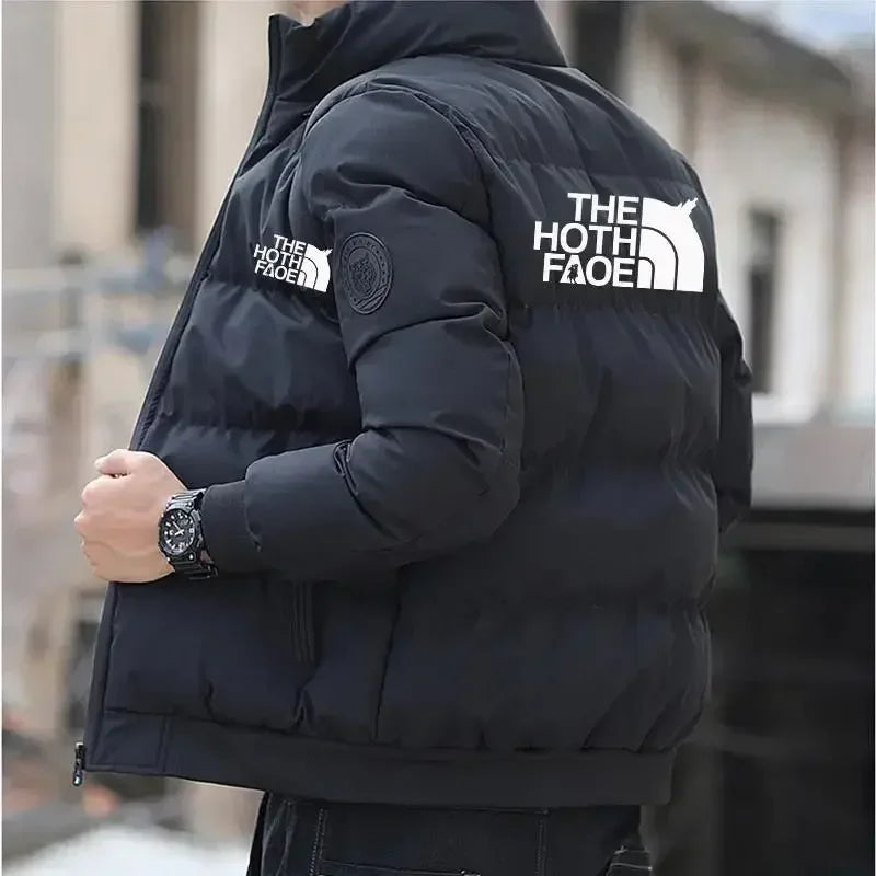 Men’s Winter Parka Jacket - Warm Waterproof Thickened Casual Outdoor Coat
