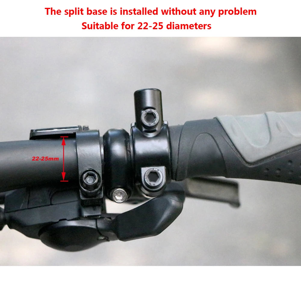Adjustable Bicycle Rear View Mirror – Clear Wide Range Back Sight Reflector for Left and Right Handlebar