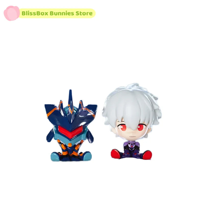 Evangelion Mini Sitting Series Blind Box – Anime Figure Collectible Decoration & Custom Gift