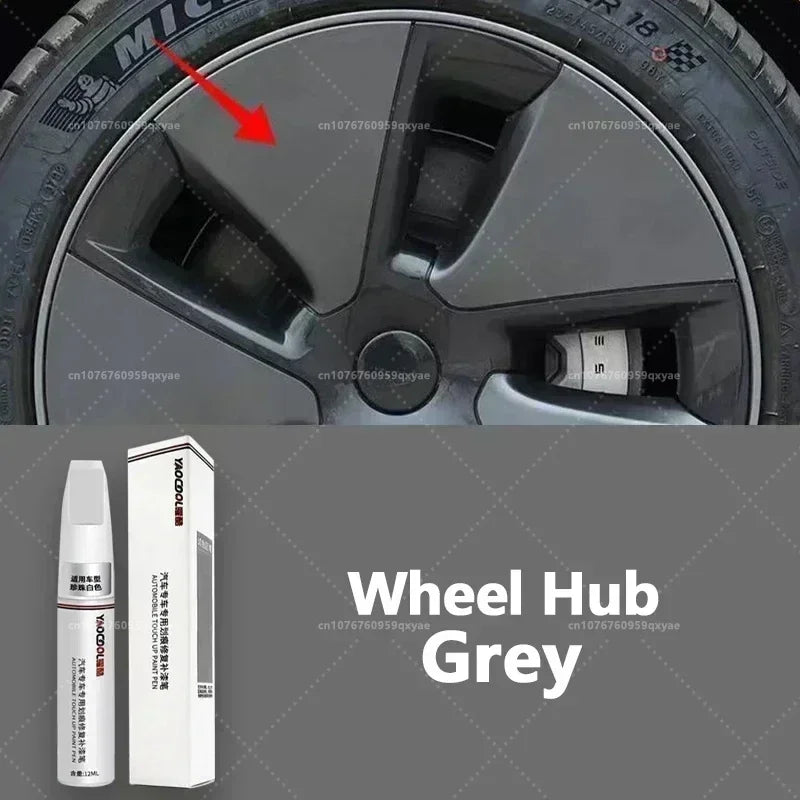 Tesla Model 3/Y/X Pearl White Paint Repair Pen – Touch-Up Kit for Auto Paint Restoration