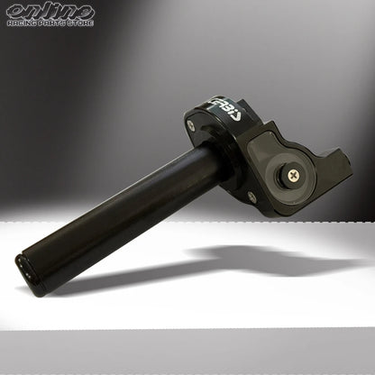 7/8" Quick Action Throttle Grip with Cable — Twist Gas Throttle Set for 50cc–150cc Motorcycle, Moped, Scooter, Bike (M10*1.5)