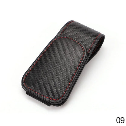 Universal Car Sun Visor Organizer Clip – Sunglasses Holder, Card & Pen Storage Auto Accessory
