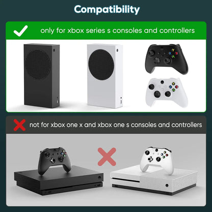 IPEGA Cooling Fan Stand for Xbox Series S – Controller Charging Dock with 15 RGB Lights, Headset Hook, and Charging Station
