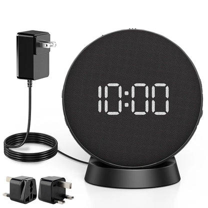Awakening Vibrating Alarm Clock – Loud Bed Shaker for Heavy Sleepers & Hearing Impaired, Wireless Magnetic Charging