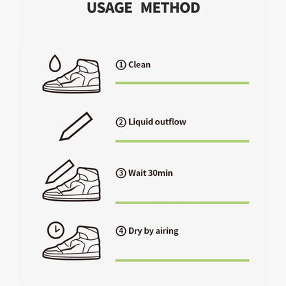 Shoe Stains Removal Pen - Waterproof Sneakers Anti-Oxidation Repair Tool for Complementary Color Shoe Whitening and Cleaning (1pcs)