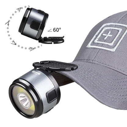 Rechargeable LED Headlamp - Ultra-Bright Adjustable Headband Light for Camping, Mining & Construction