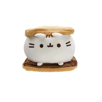 Pusheen Kawaii Cat Plush Toy - Cute Donut, Unicorn, Ice Cream, Pizza, and Cake Stuffed Animal for Gifts and Room Decor