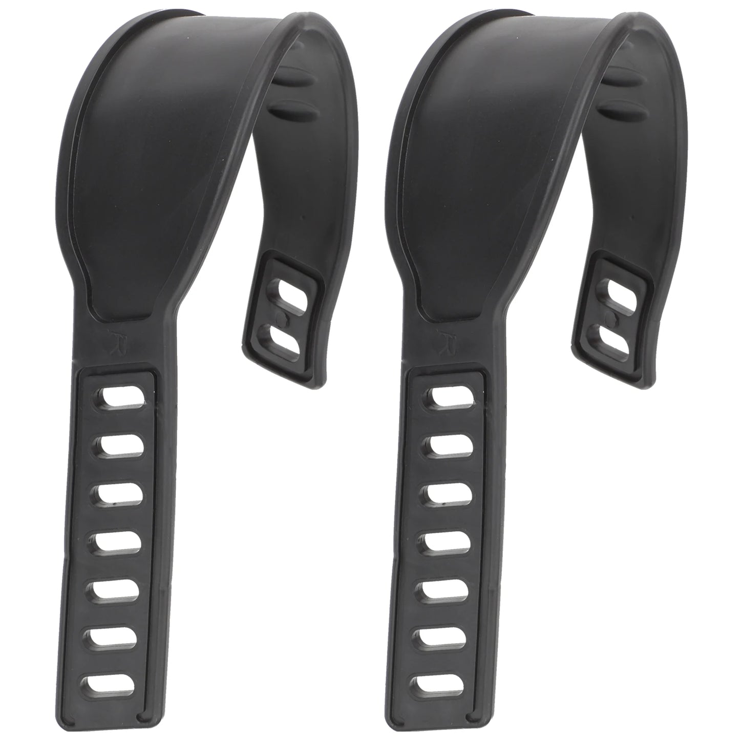 Adjustable Spinning Bike Pedal Straps – Zipper Toe Pedals, Footrest Clips for Exercise & Cycling Gym Foot Support