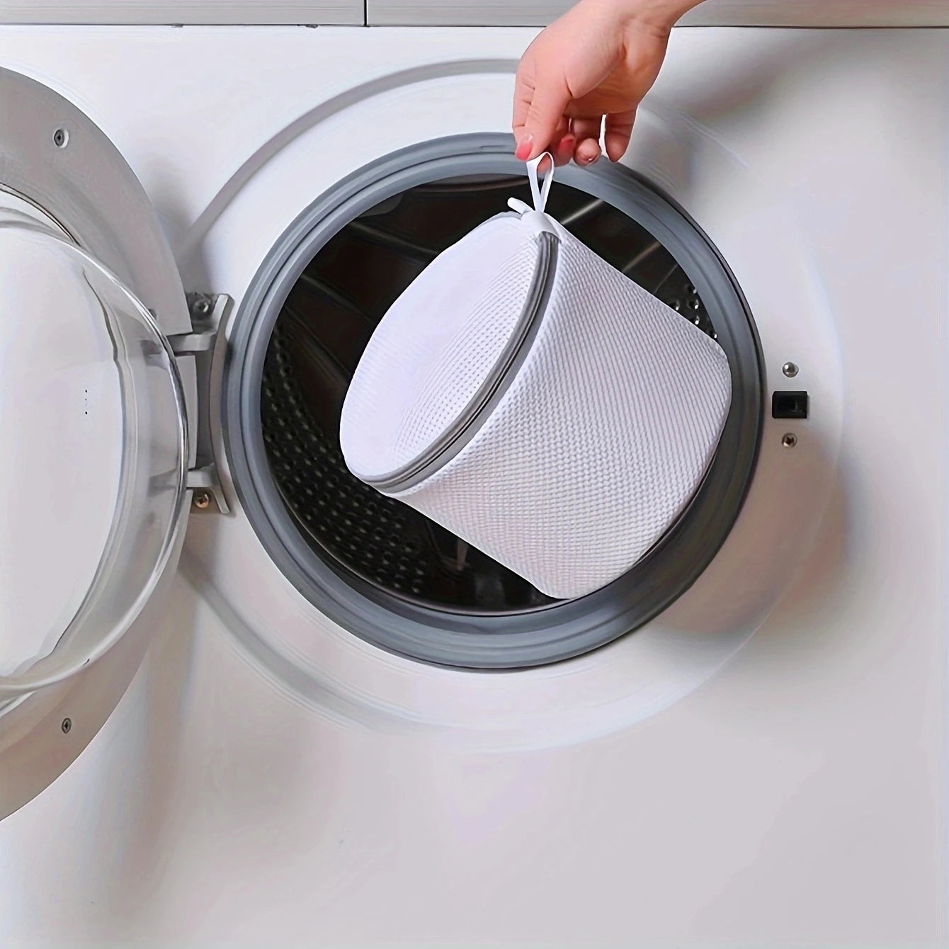 Lingerie Washing Mesh Bag – Zipper Laundry Organizer for Underwear, Bras, and Delicate Clothing